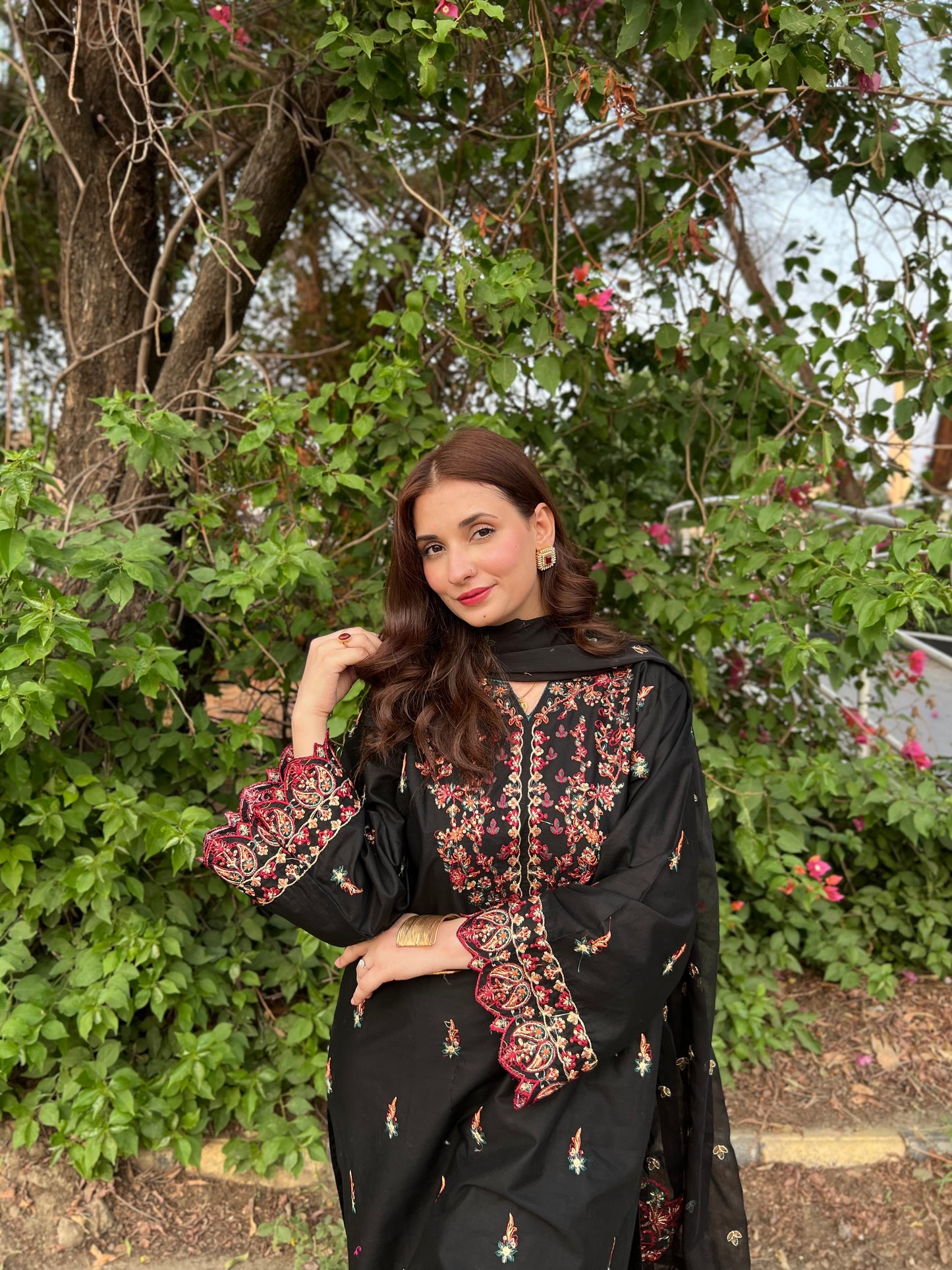 PARSA-3pc EMBROIDED