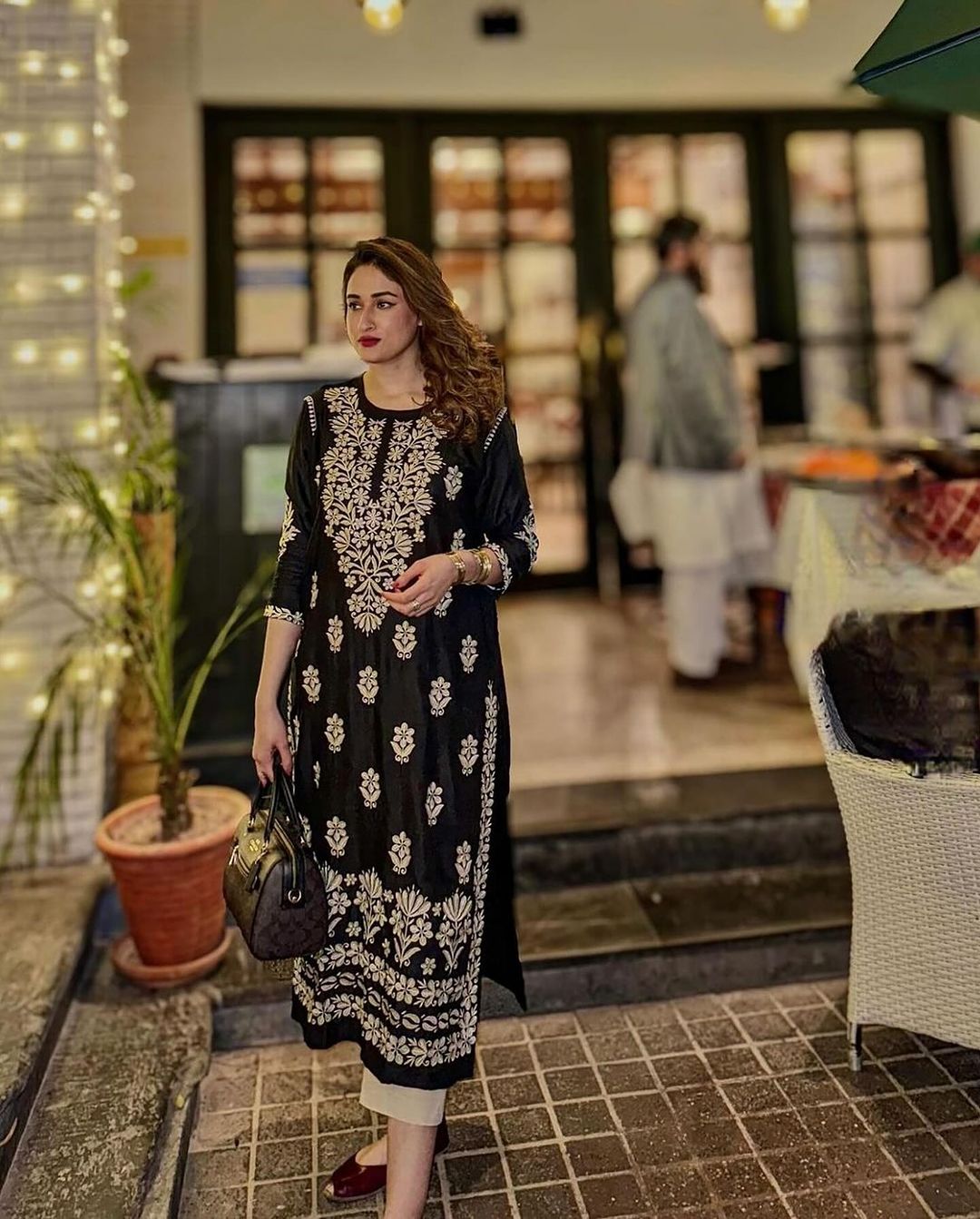 Indian embroidered long kurti