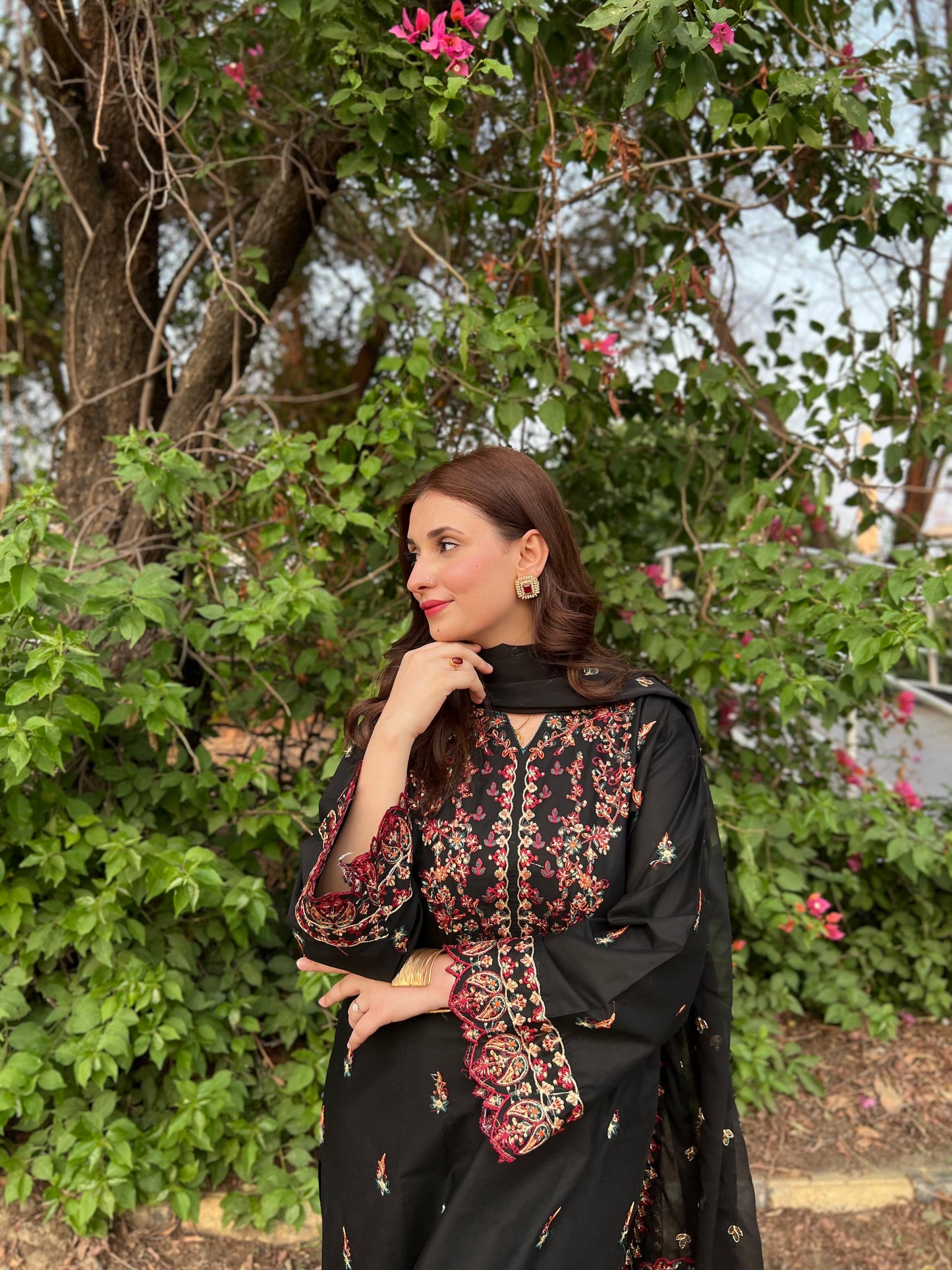 PARSA-3pc EMBROIDED