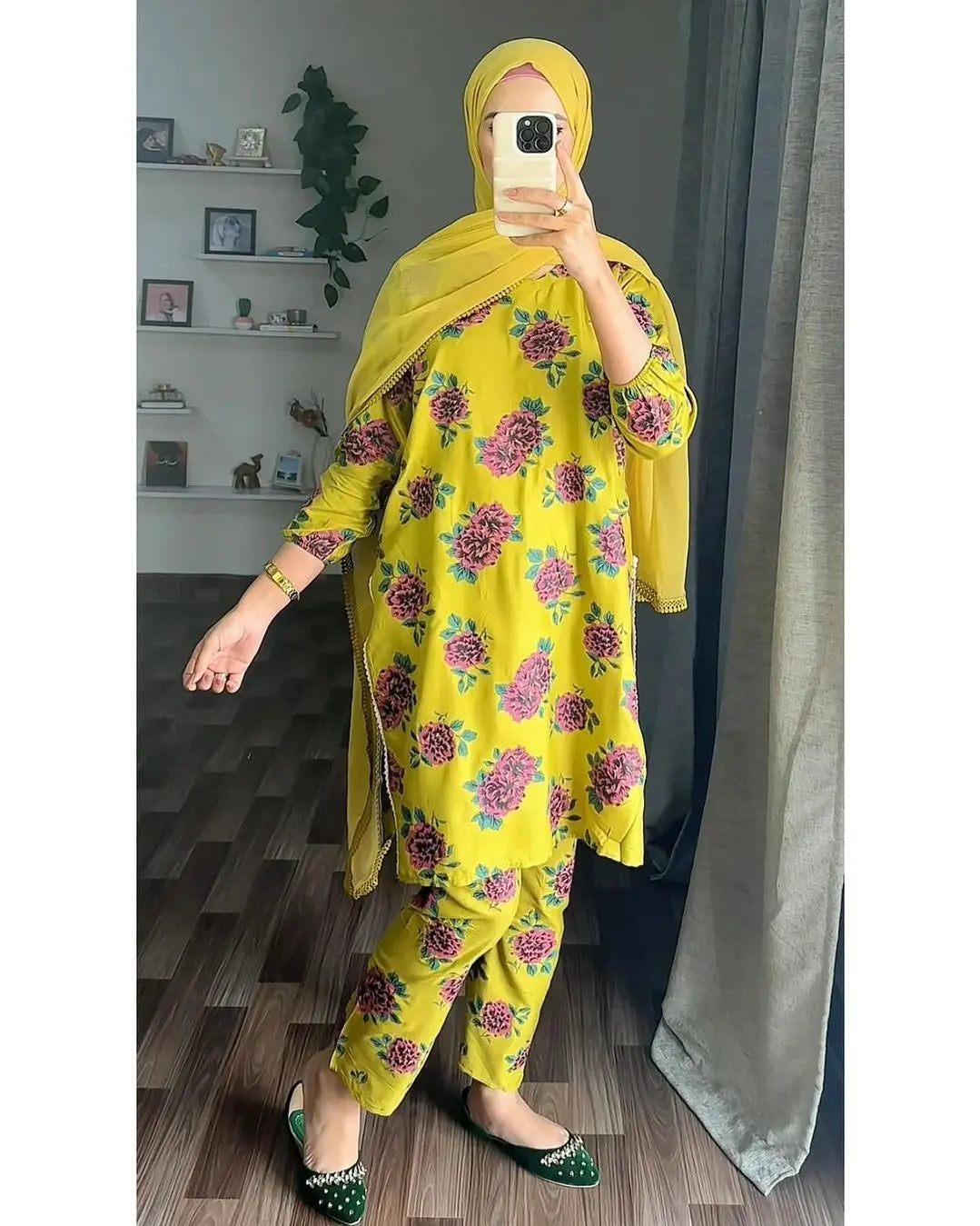 Rosey-Yellow Co-ord set