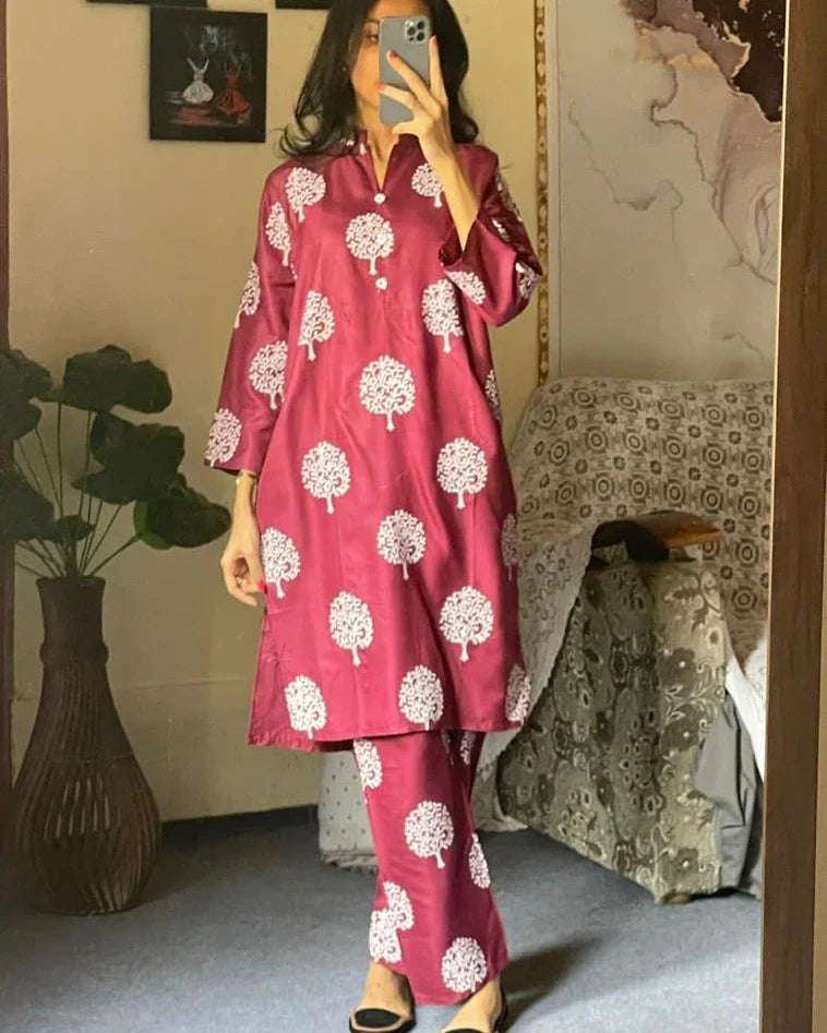 Tree design Co-ord set